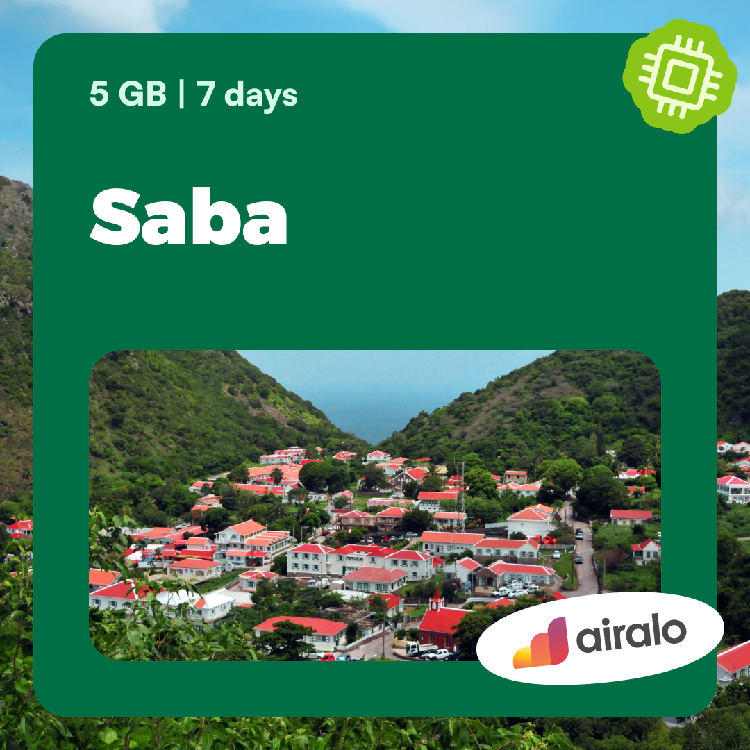 5 GB Saba travel eSIM valid for 7 days