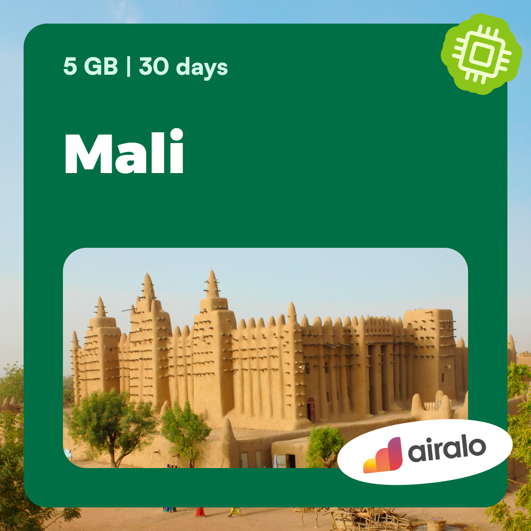 5 GB Mali travel eSIM valid for 30 days