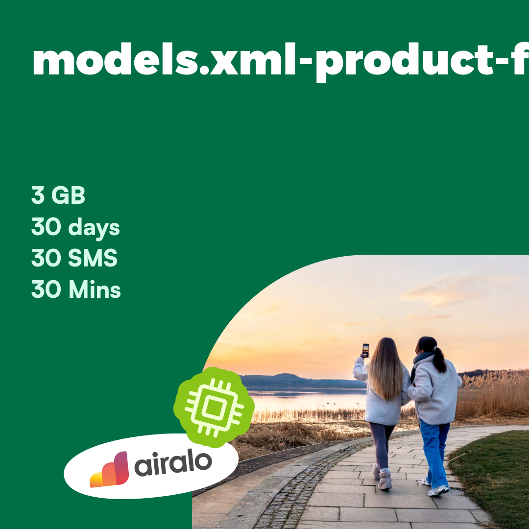 Global (international) travel eSIM | 3 GB, 30 mins of local calls, 30 SMS valid for 30 days in 168 countries