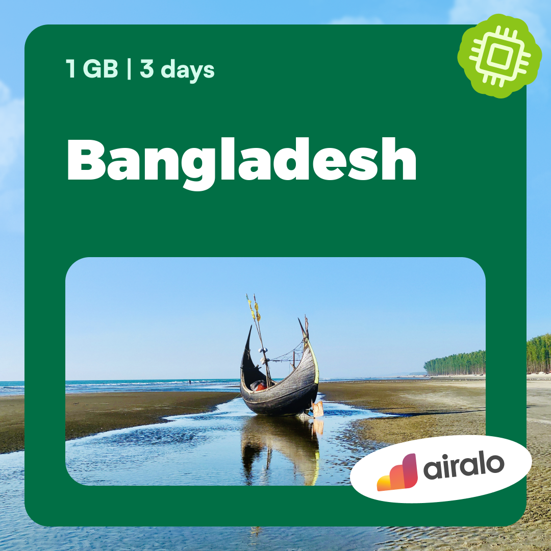 1 GB Bangladesh travel eSIM valid for 3 days
